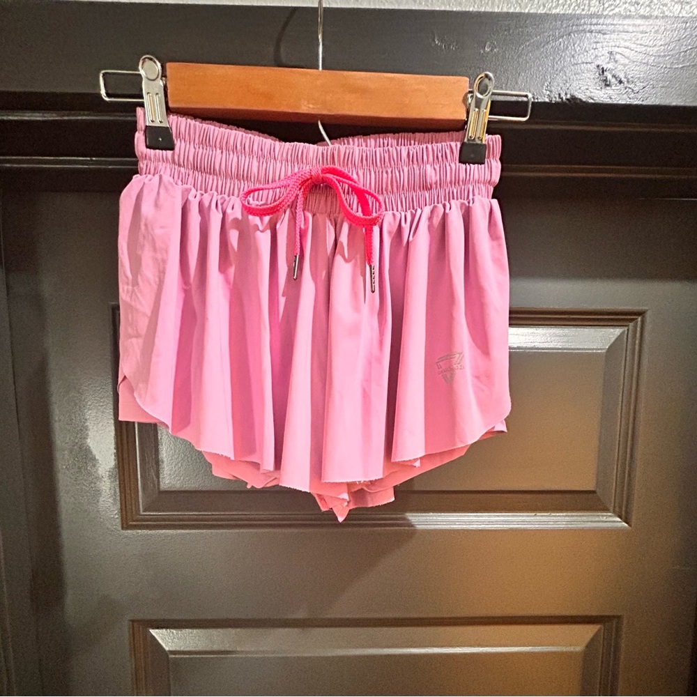 Vibrant Pink Women's Athletic Shorts